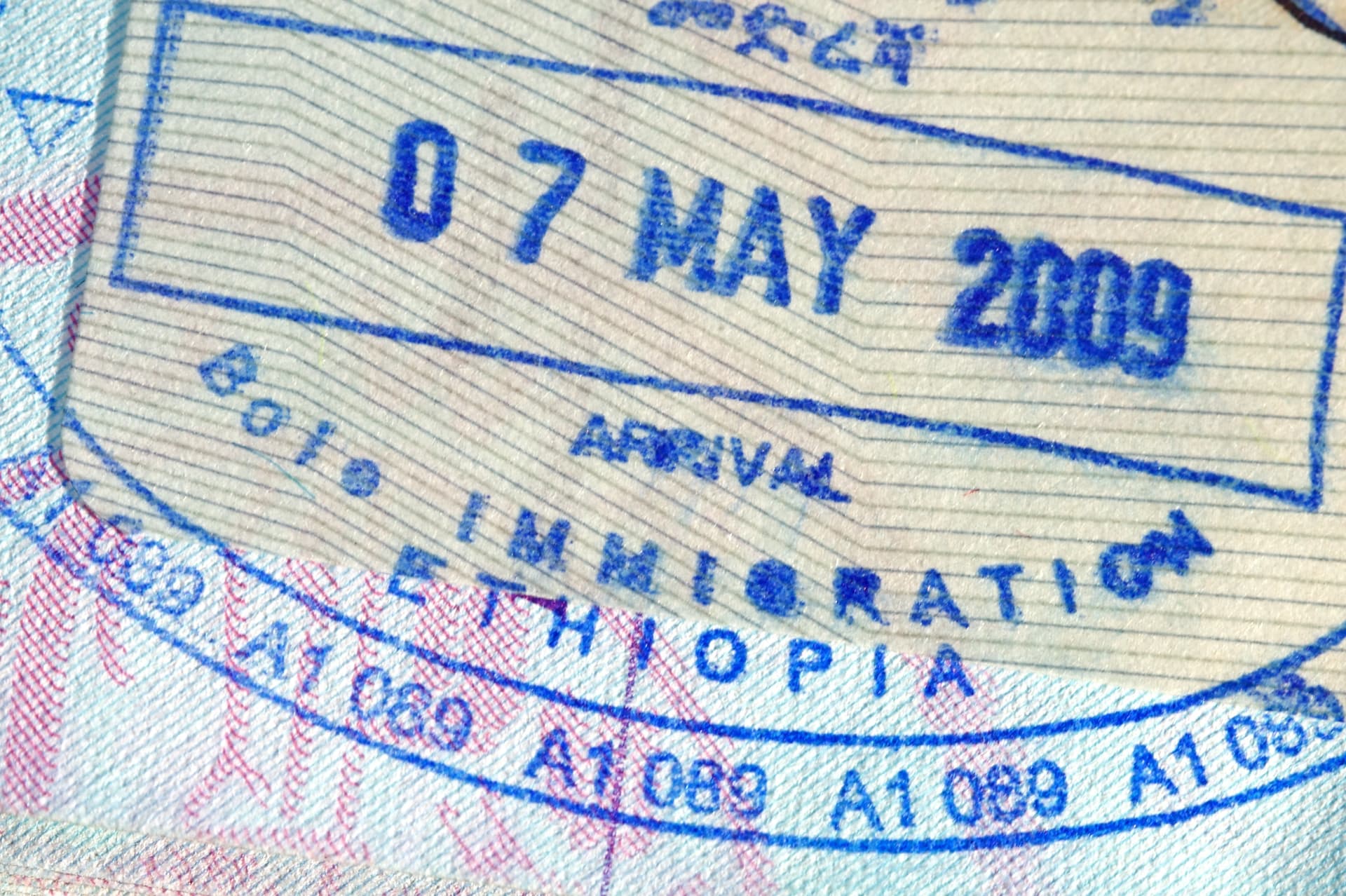 Administrative formalities and visa for Éthiopie