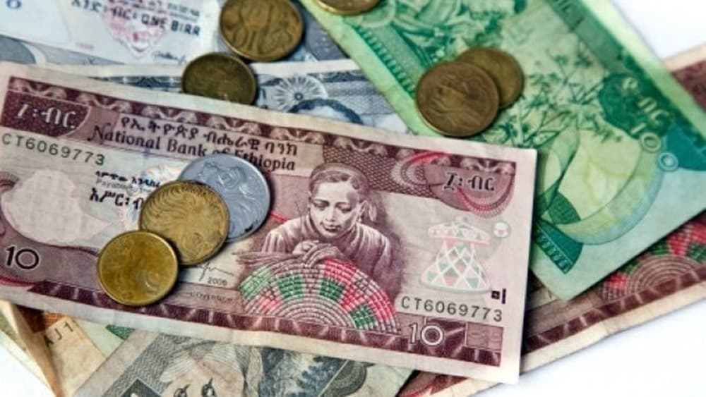 Currency in Éthiopie